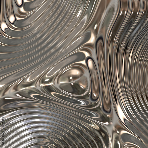 Illustration : Texture of metal, Chrome Texture of metal, Chrome
