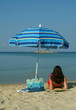 Lady on the Beach