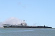 Submarine in the water