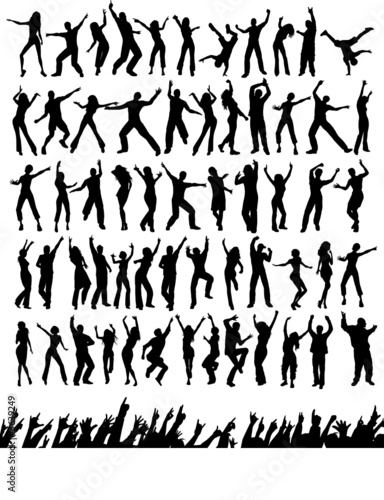 Vektor: Party people Party people