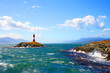 A colourful light house A colourful light house