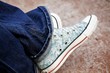 Foto: modische Turnschuhe modische Turnschuhe