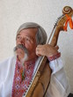 Photo: Senior ukrainian musician with bandura 14 Senior ukrainian musician with bandura 14