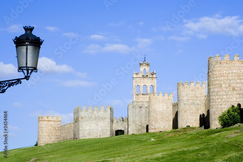 City Walls and Lamp
