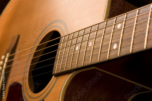 Photo: Acoustic Guitar Up Close Acoustic Guitar Up Close