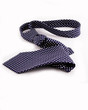S-type tie in white