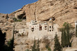 View to the greek orthodox monastery of St George of Hozeva
