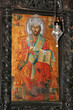 Icon of Jesus in orthodox church of Annunciation in Nazareth