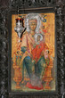Orthodox icon of Virgin Mary in church of Annunciation,Nazareth