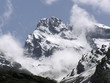 1452 - la pyramide du Viso (vue du Queyras, Alpes)
