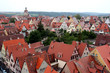 Ancient red roof houses, Rothenburg ob der Tauber Ancient red roof houses, Rothenburg ob der Tauber