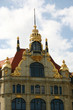 Hausgiebel in Leipzig