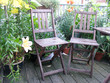 grüner balkon