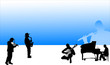 music band illustrations
