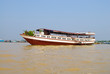 ship on the Tonle Sap lake, Cambodia