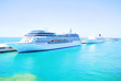 Navire de croisière en Méditerranée