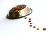 Photo: pet food isolated on white background pet food isolated on white background