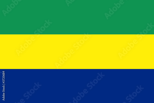 Flag - Gabon