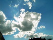 nuages sur la ville