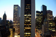 New York City in the night
