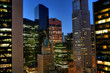 New York City in the night