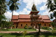 A Buddist wat (temple) in Vientiane