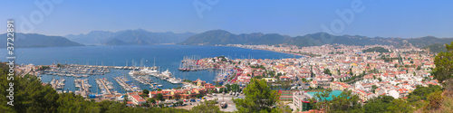 Harbor in Marmaris, Turkey