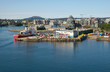 Pier and harbor in Victoria, British Columbia