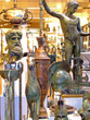 collection of old looking sculptures in old city Rhodes greece collection of old looking sculptures in old city Rhodes greece