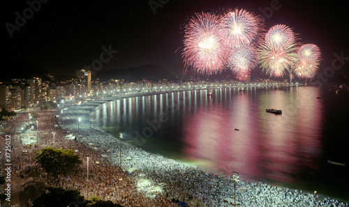 Photo: Fireworks Rio 2001 Fireworks Rio 2001
