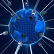 Connect Planet Earth (night)