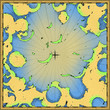 North pole map (artificially rendered)