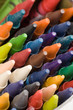 colorful Crayon close up shot colorful Crayon close up shot