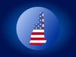 New Hampshire globe
