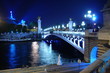 Photo : Pont Parisien illumin�