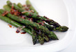Asparagus on plate