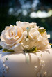 Wedding Cake Iceing Flower, white flower Wedding Cake Iceing Flower, white flower
