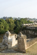 gates to fortalezza ozama  santo domingo  dominican republic  