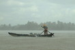 Pluie sur le Mekong, Vietnam Pluie sur le Mekong, Vietnam
