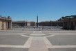 Petersplatz in Rom Blick vom Petersdom 2