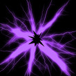 Etoile Fluo violet