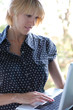 Business Woman with Laptop 