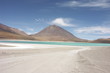 Laguna Verde on the Altiplano in Bolivia 