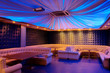 Photograph of the modern lounge area of bar...