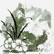 flowers, grunge floral design