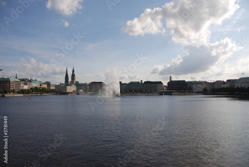 Hamburger Binnenalster Hamburger Binnenalster