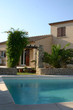 Au bord de la piscine