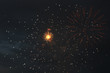 much flashes to form miscellaneous and colour in the night