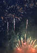 much flashes to form miscellaneous and colour in the night