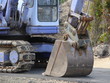 Purple Back-Hoe